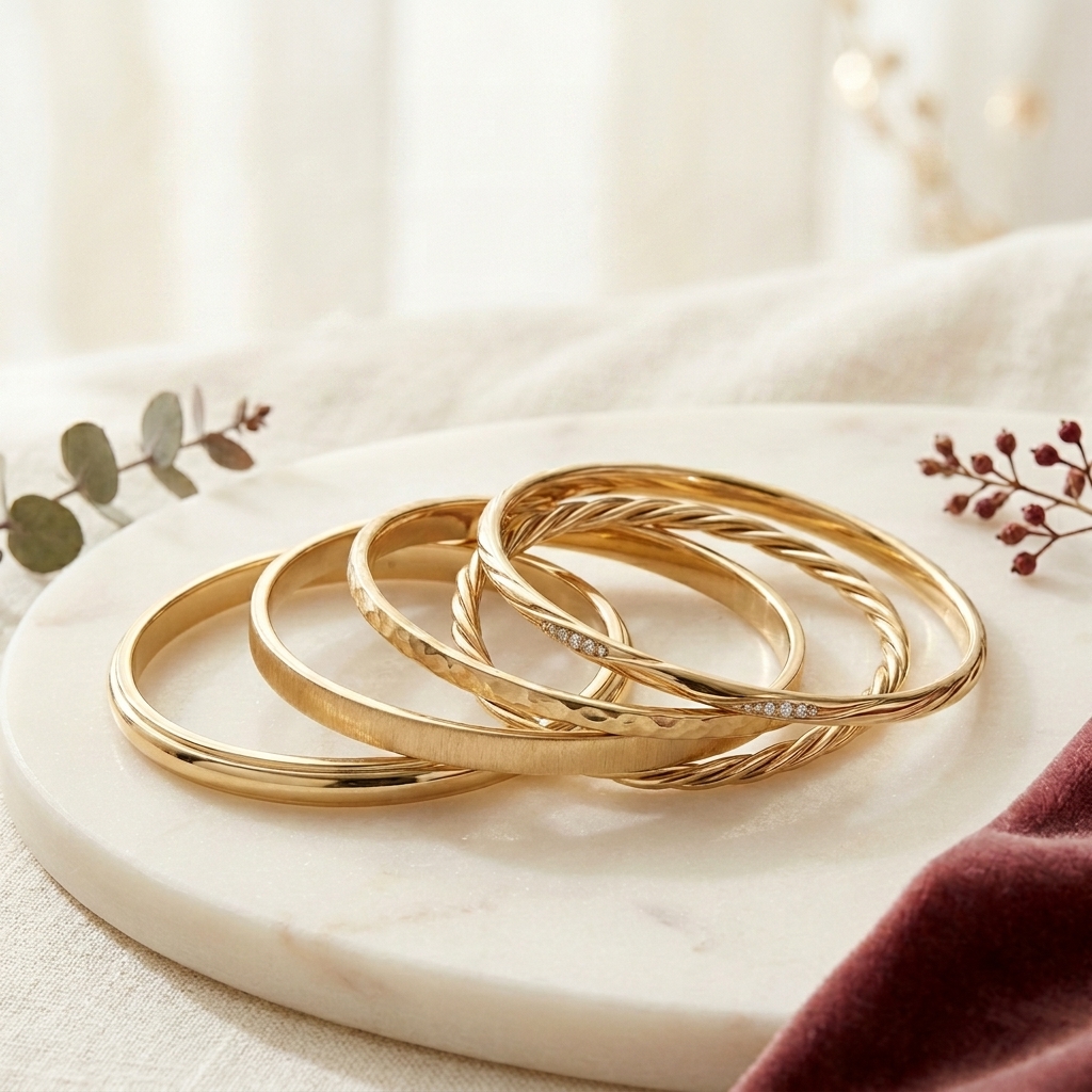 Gold Bangles